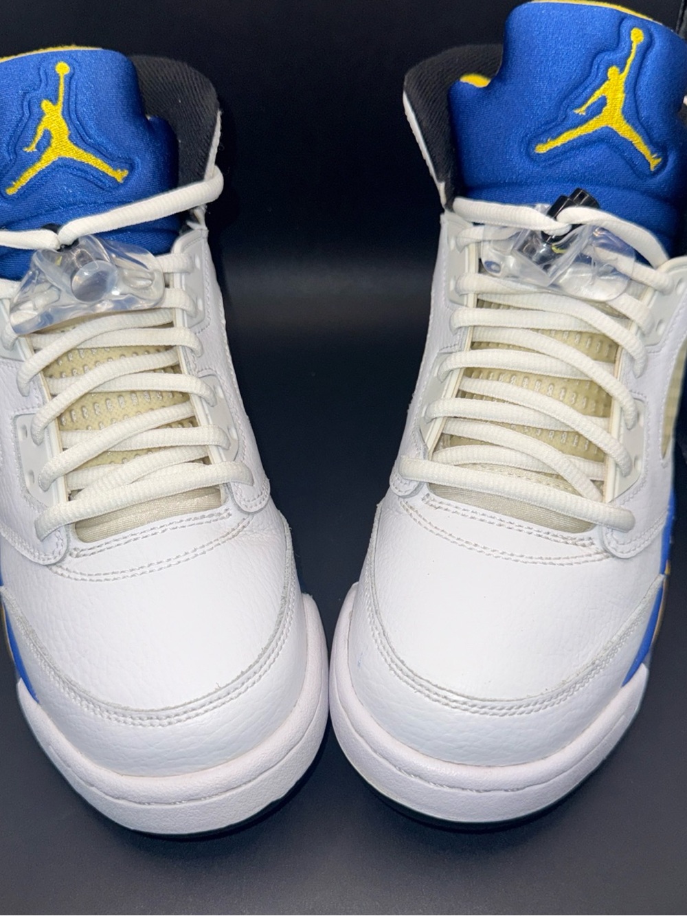 Size 5.5 (GS) - Jordan 5 Retro 2013 Mid Laney, 440888-189, Clean, No Box, Great